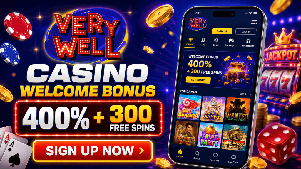 VeryWell Casino Login