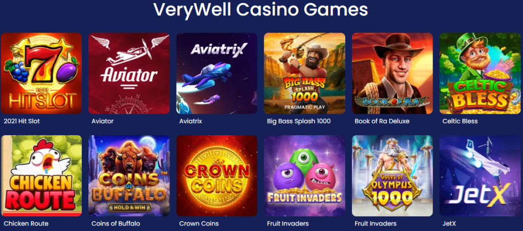VeryWell Casino VeryWell Casino